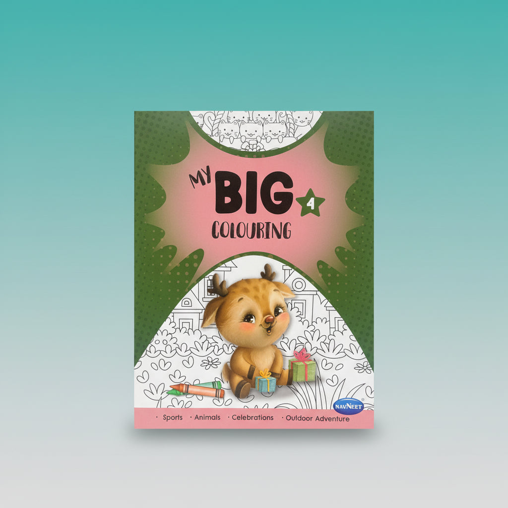 Navneet My Big Colouring Series 4 by Gifthubmart