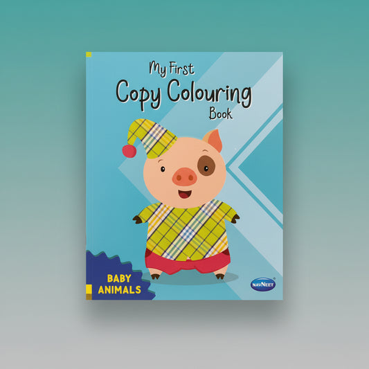Navneet My First Copy Colouring Book- Baby Animals by Gift Hub Mart