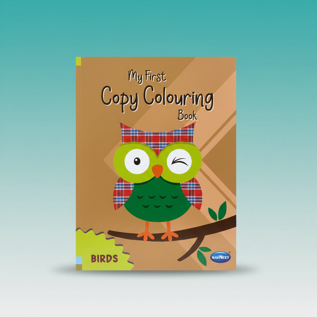 Navneet My First Copy Colouring Book- Birds by Gift Hub Mart