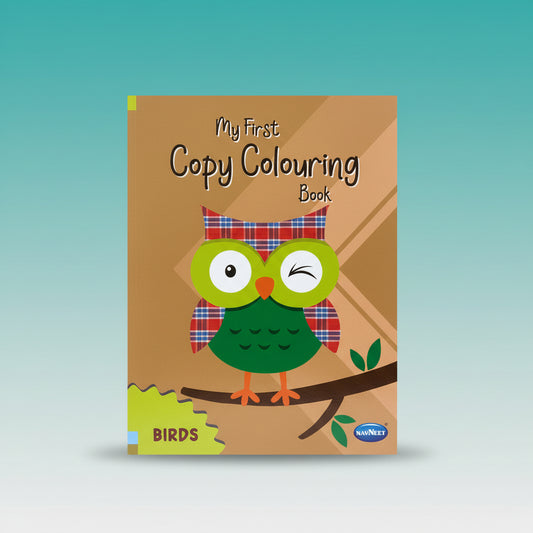 Navneet My First Copy Colouring Book- Birds by Gift Hub Mart