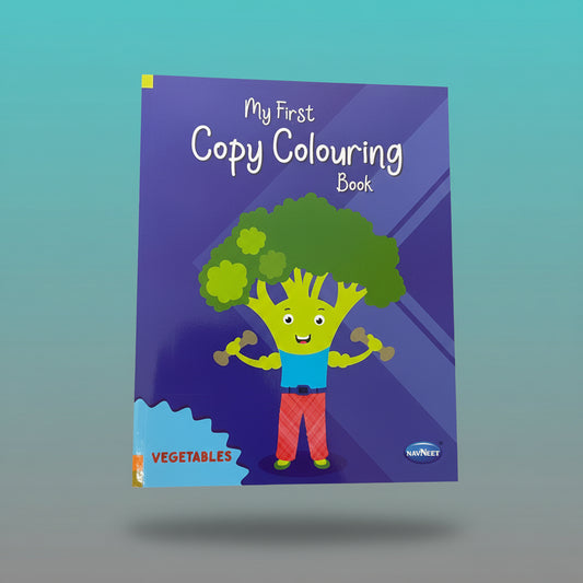 Navneet My First Copy Colouring Book- Vegetables by Gift Hub Mart