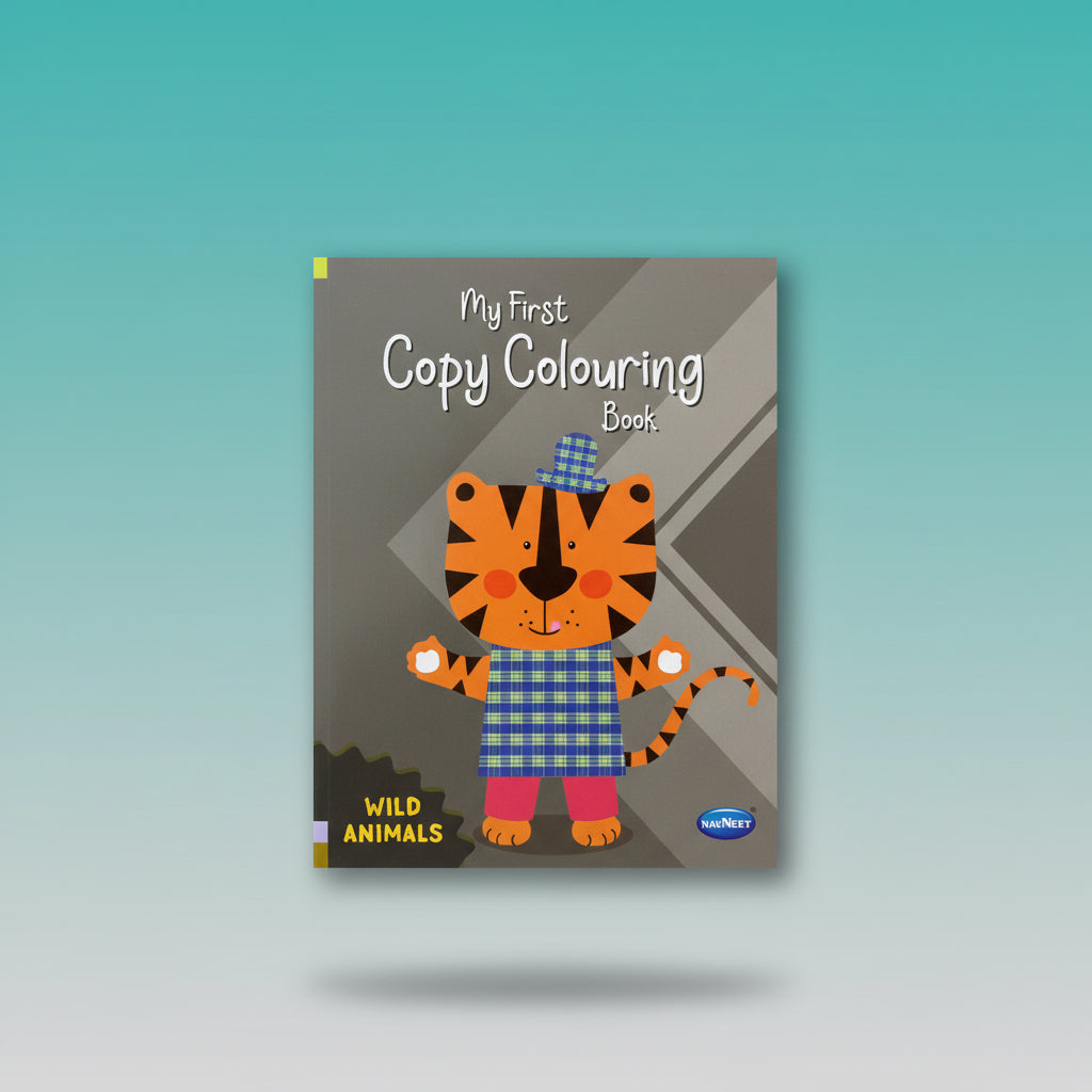 Navneet My First Copy Colouring Book- Wild Animals by Gift Hub Mart