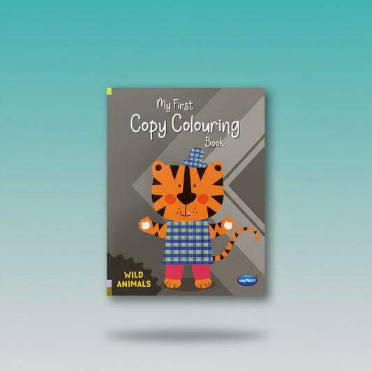 Navneet My First Copy Colouring Book- Wild Animals by Gift Hub Mart