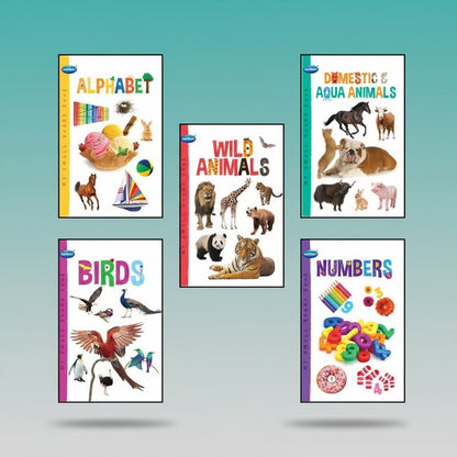 Navneet My Small Board Book Domestic & Aqua Animals by Gifthubmart