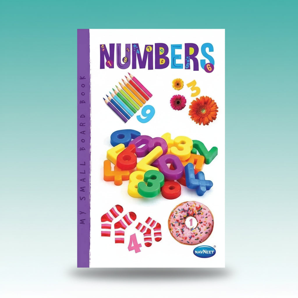 Navneet My Small Board Book Numbers by Gifthubmart