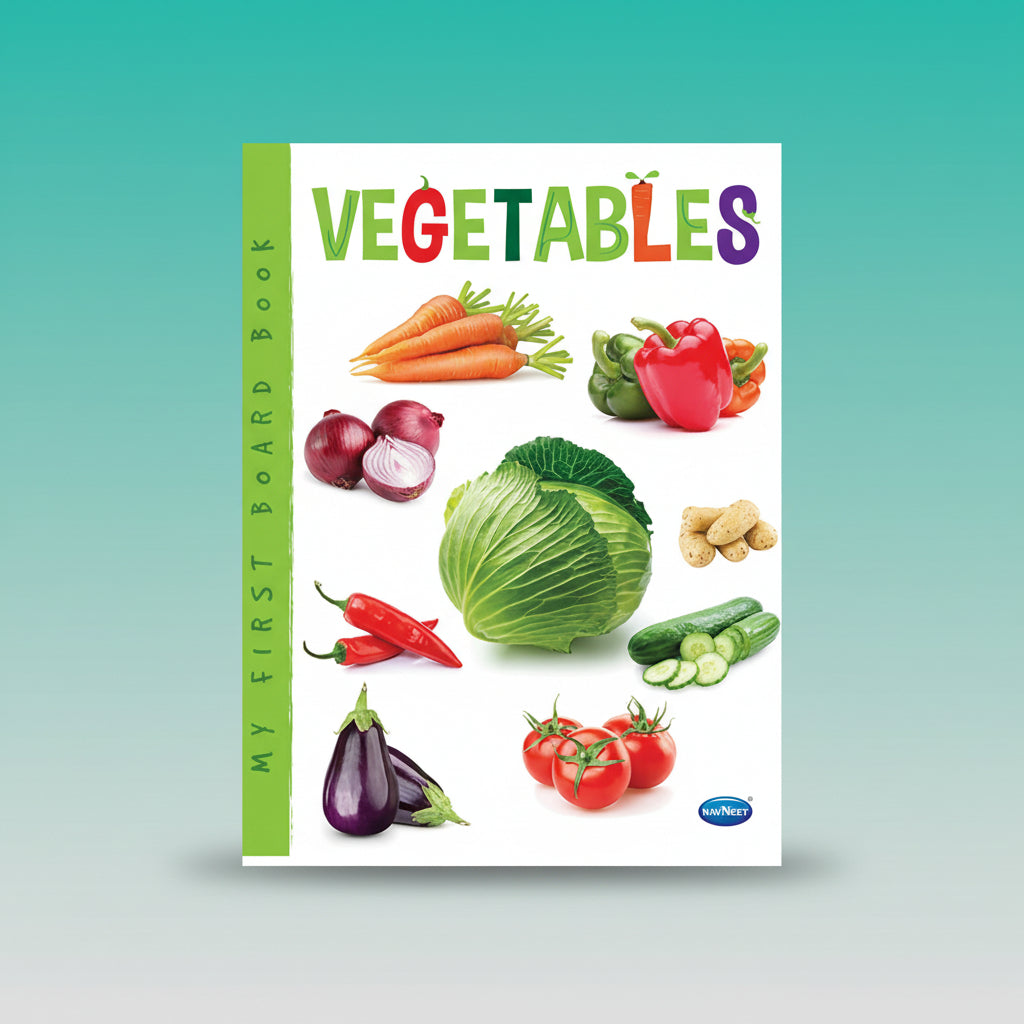 Navneet My Small Board Book Vegetables by Gifthubmart