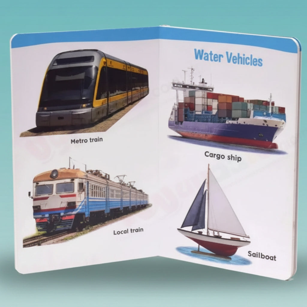 Navneet My Small Board Book Vehicles by Gifthubmart