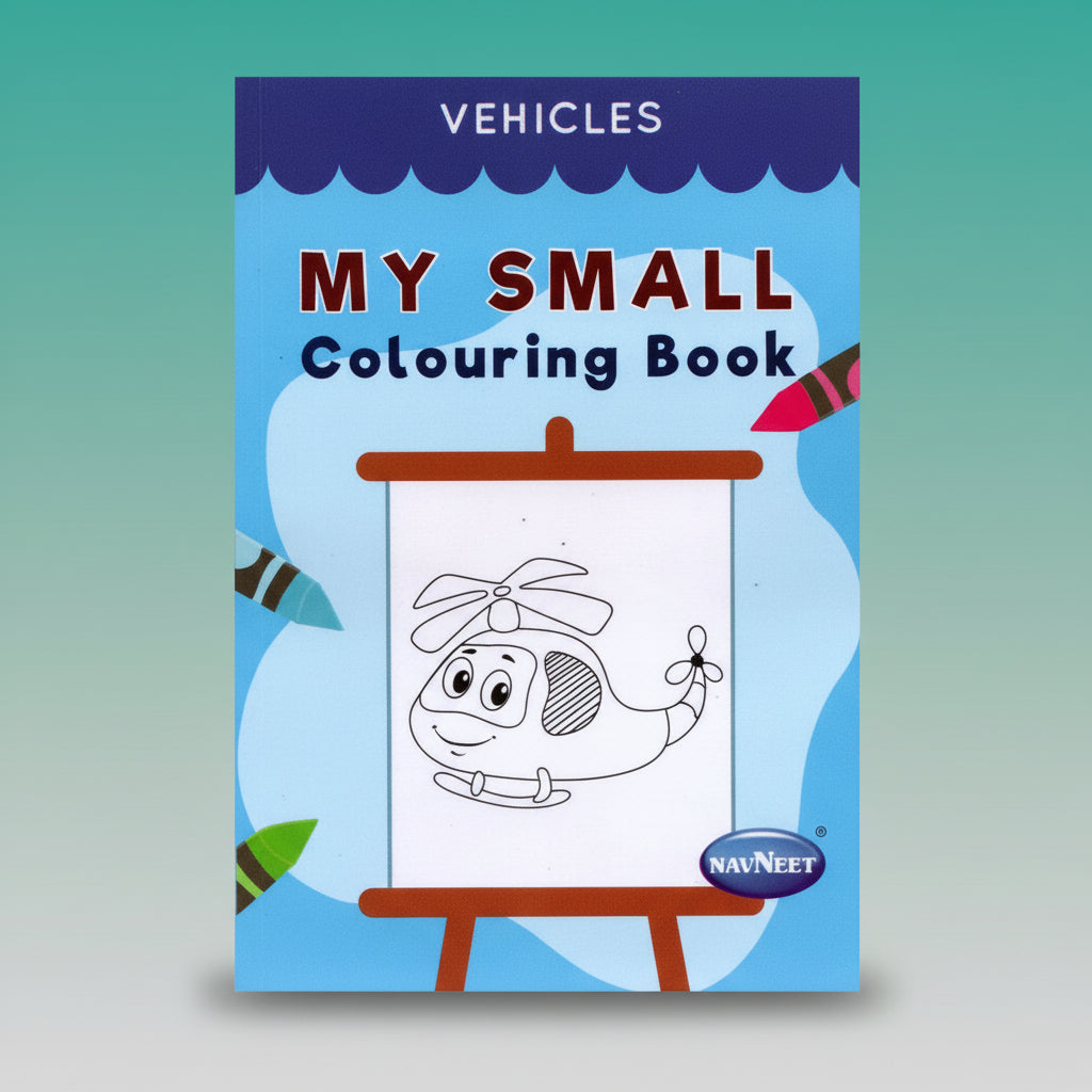 Navneet My Small Colouring Book Vehicles by Gifthubmart