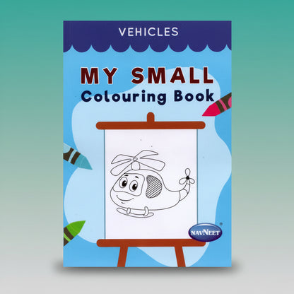 Navneet My Small Colouring Book Vehicles by Gifthubmart