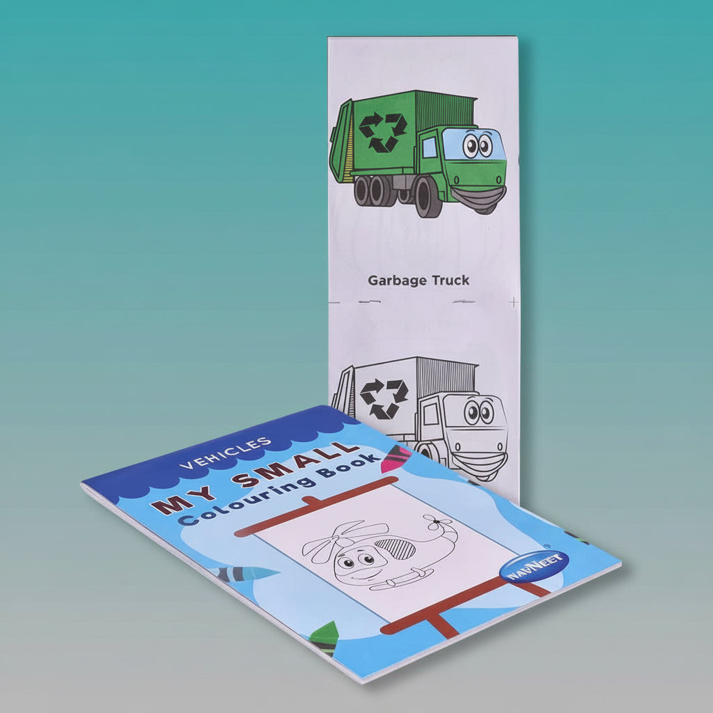 Navneet My Small Colouring Book Vehicles by Gifthubmart