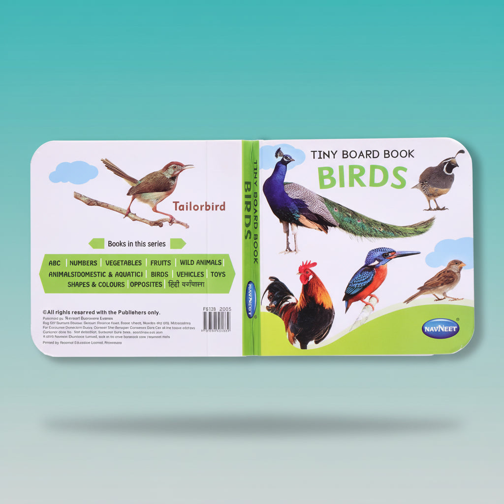 Navneet Tiny Board Book Birds by Gifthubmart