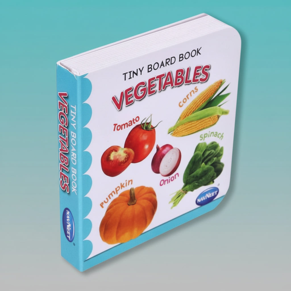 Navneet Tiny Board Book Vegetables by Gifthubmart