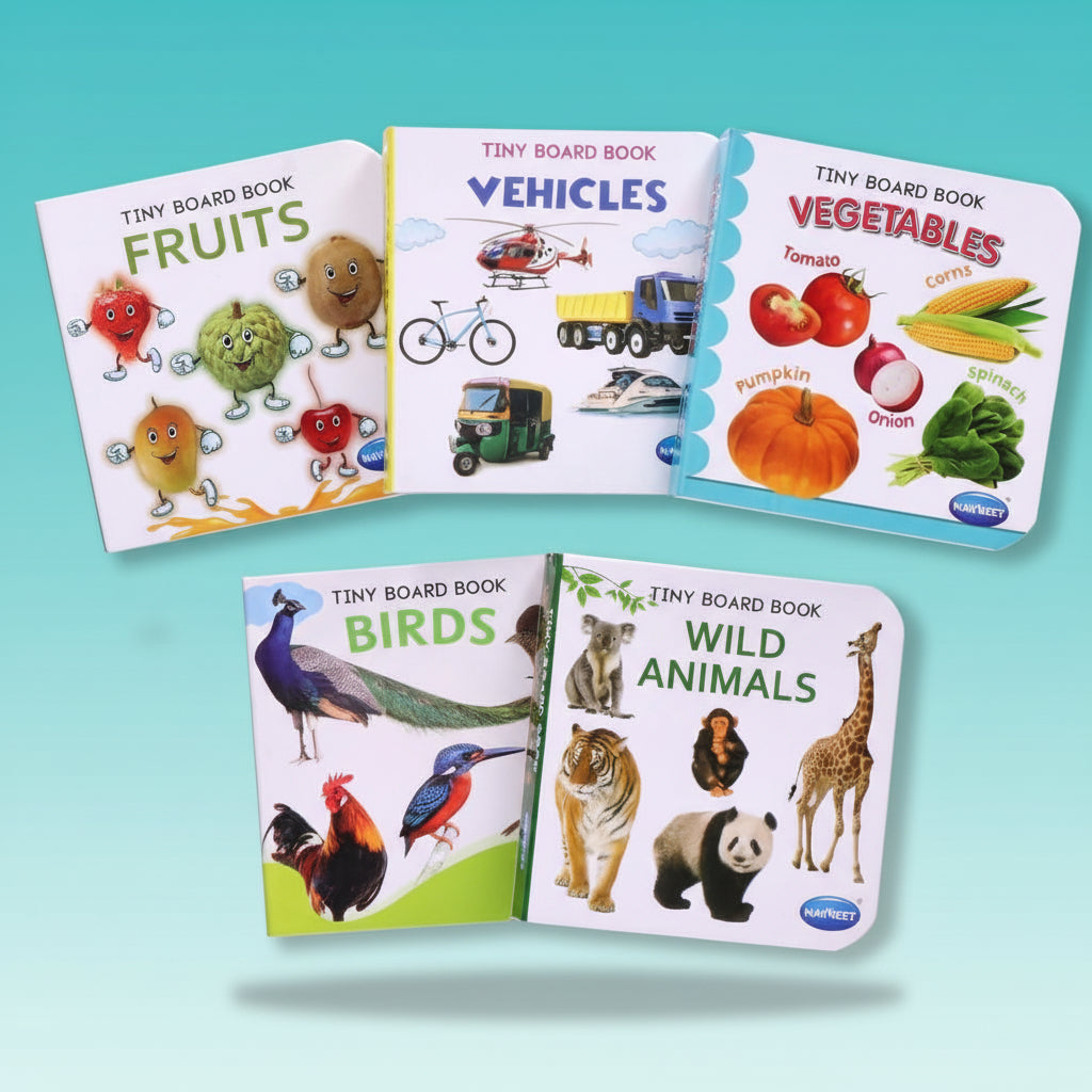 Navneet Tiny Board Book Vegetables by Gifthubmart