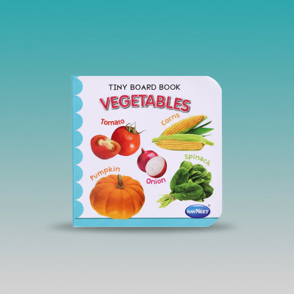 Navneet Tiny Board Book Vegetables by Gifthubmart