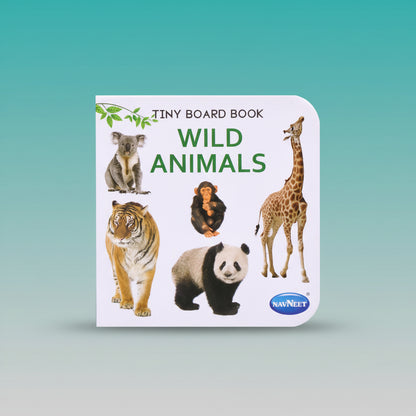 Navneet Tiny Board Book Wild Animals by Gifthubmart