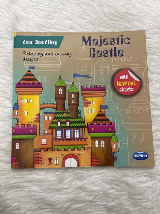 Navneet Zen Doodling- Majestic Castle by Gift Hub Mart