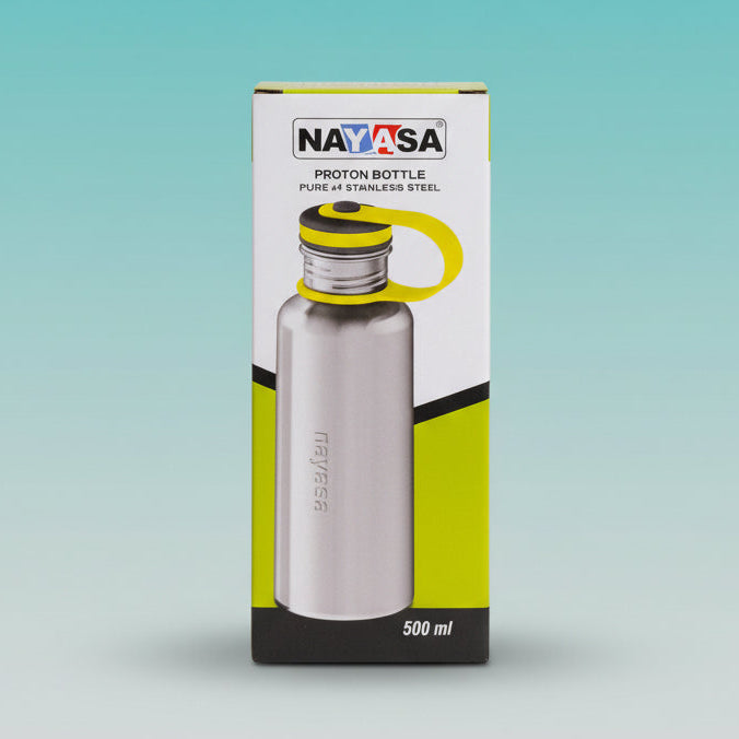 Nayasa Proton Steel Bottle 500 ml by Gift Hub Mart