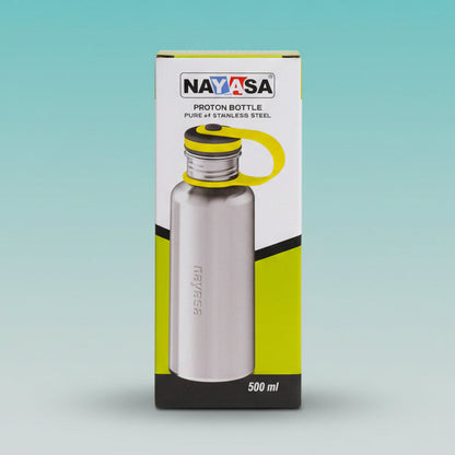 Nayasa Proton Steel Bottle 500 ml by Gift Hub Mart