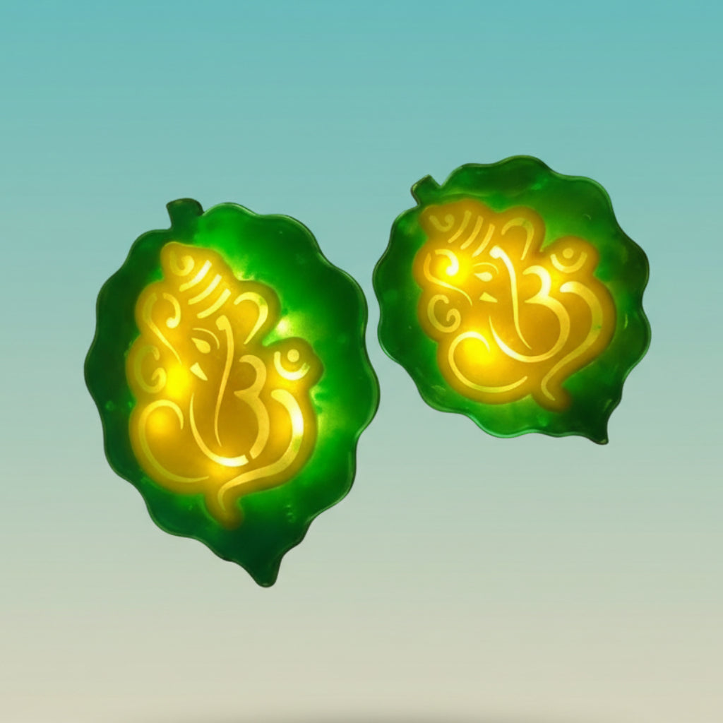 Neon Pan Ganesh Led Light by Gift Hub Mart