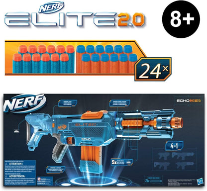 Nerf Elite 2.0 Echo CS-10 8+ by Gift Hub Mart