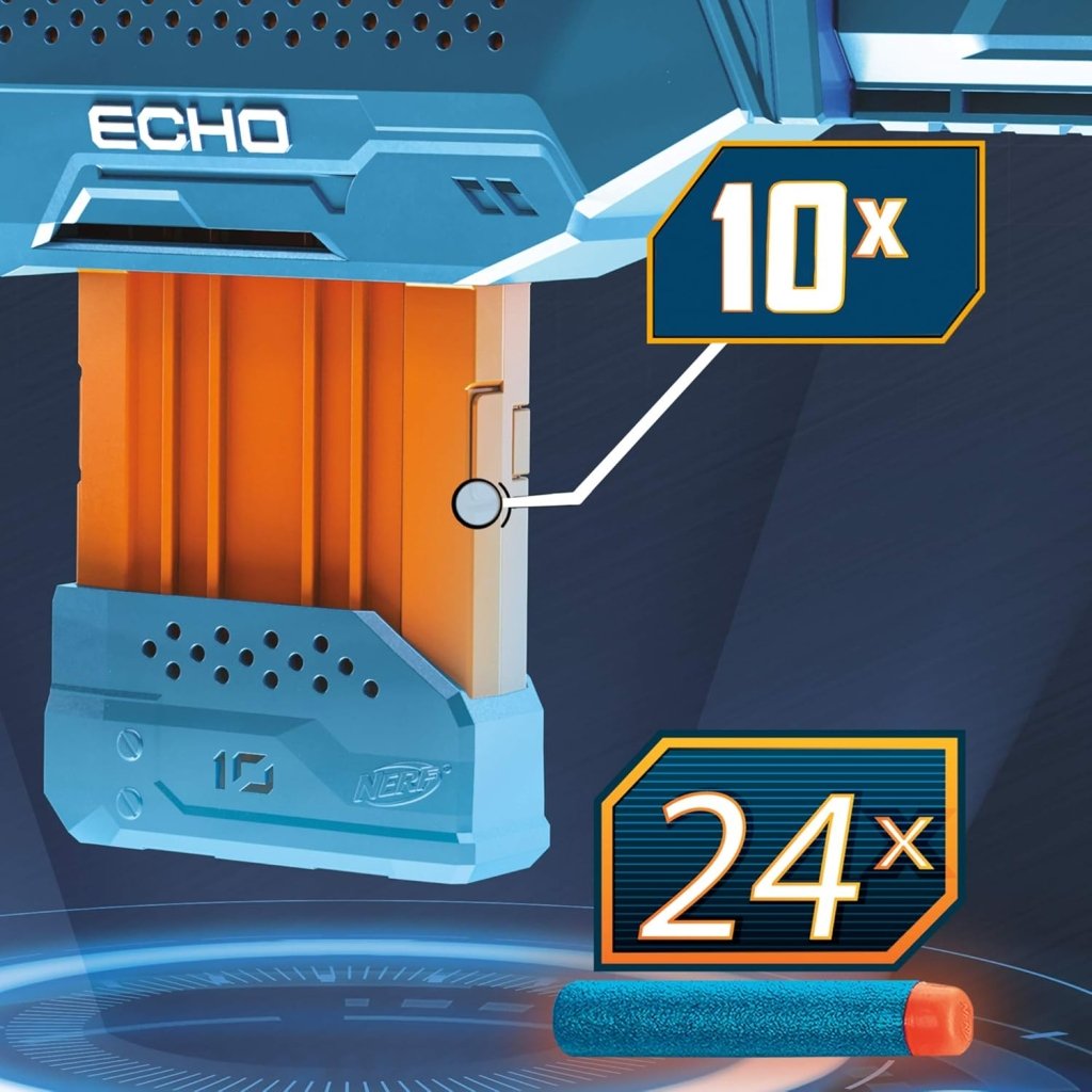 Nerf Elite 2.0 Echo CS-10 8+ by Gift Hub Mart