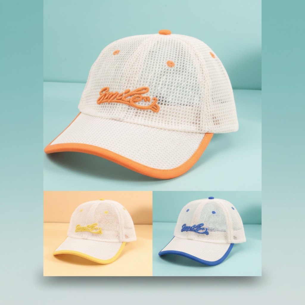 Net Mesh Caps with Adjustable Straps by Gifthubmart
