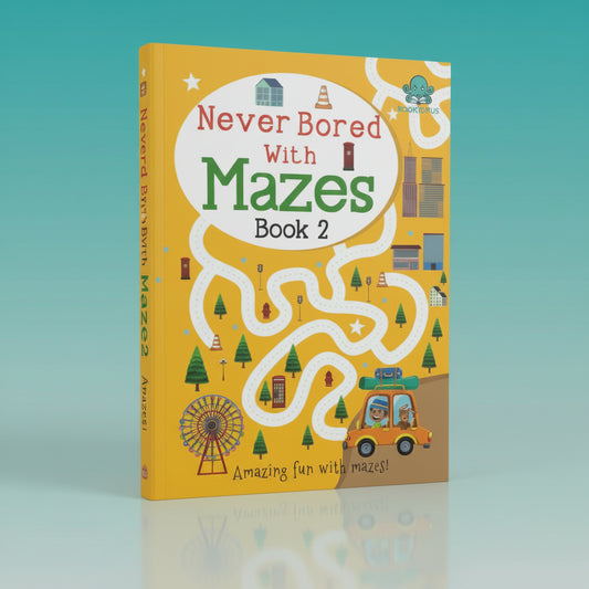 Never Bored With Mazes Book 2 Booktopus by Booktopus
