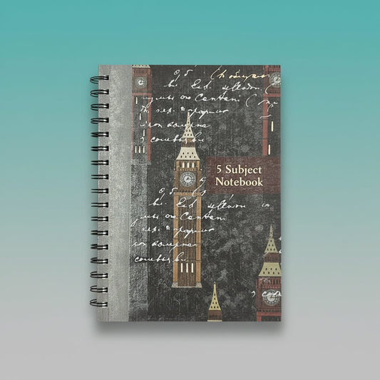 Nightingale Inscribe 5 Subject Notebook A6 by Gifthubmart