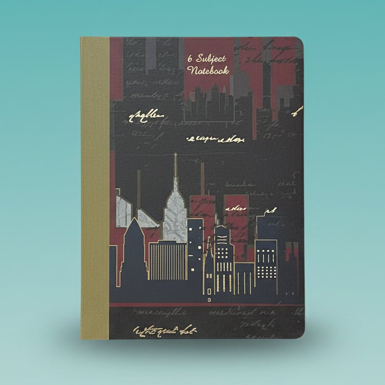 Nightingale Layflat 6 Subject Notebook by Gifthubmart
