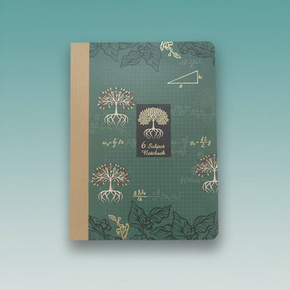 Nightingale Layflat 6 Subject Notebook by Gifthubmart