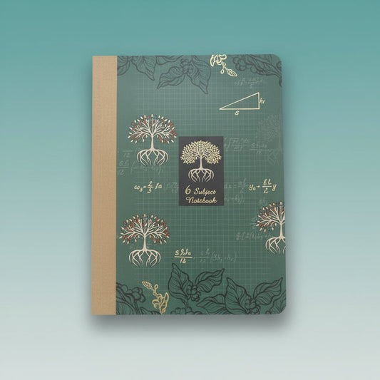 Nightingale Layflat 6 Subject Notebook by Gifthubmart