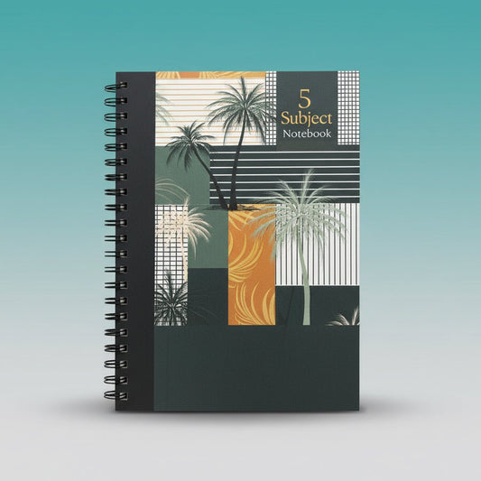 Nightingale Premium 5 Subject Notebook A5 by Gifthubmart
