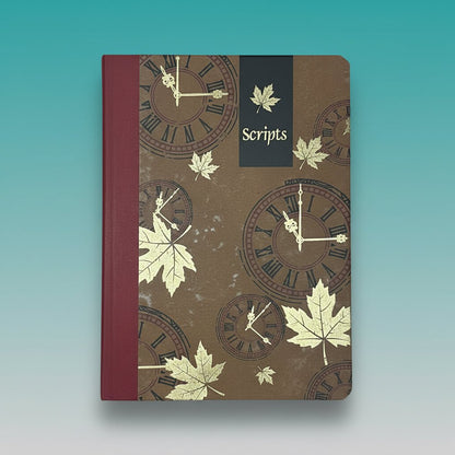 Nightingale Rustic Scripts Notebook by Gifthubmart