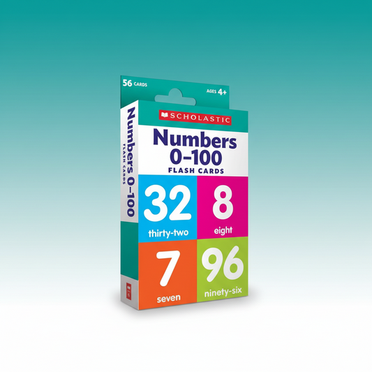 Numbers 0-100 Flash Cards by Gift Hub Mart