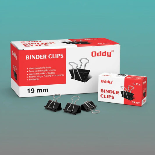 Oddy Binder Clips 19mm