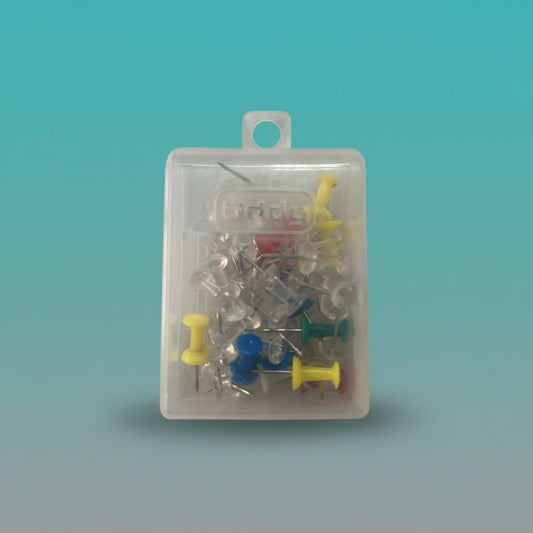 Oddy Push Pins (50 Pcs Box) - Gift Hub Mart