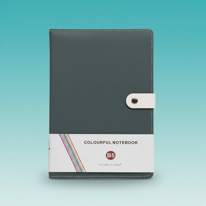 Office Diary with Button Flap B5 (Ruled) by Gifthubmart
