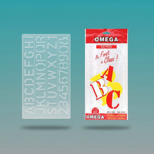 Omega Genius Stencil 25mm by Gifthubmart