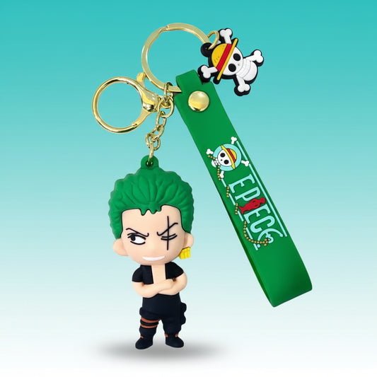 One Piece Zoro Keychain by Gifthubmart