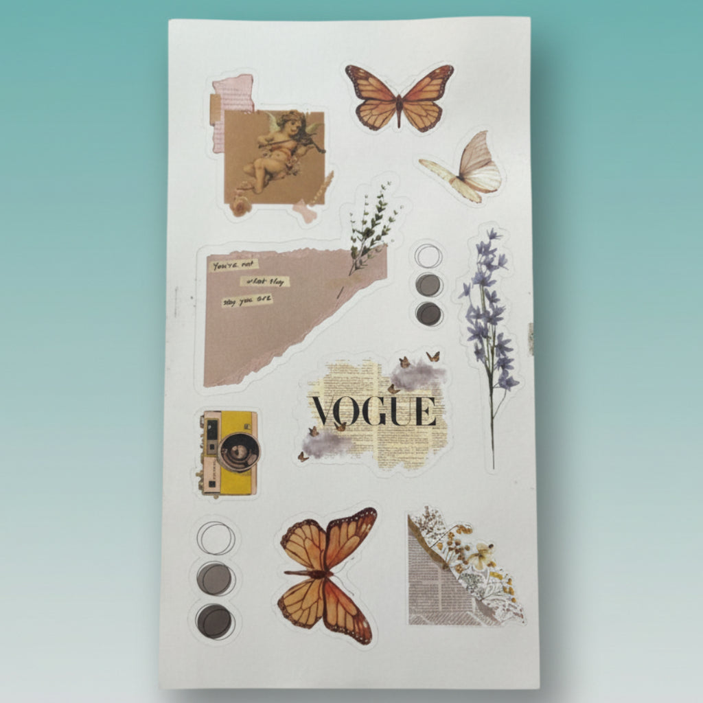 Paper Cutout Stickers by Gift Hub Mart