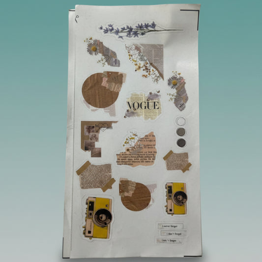 Paper Cutout Stickers by Gift Hub Mart