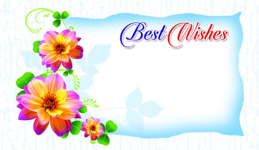 Best Wishes Tag