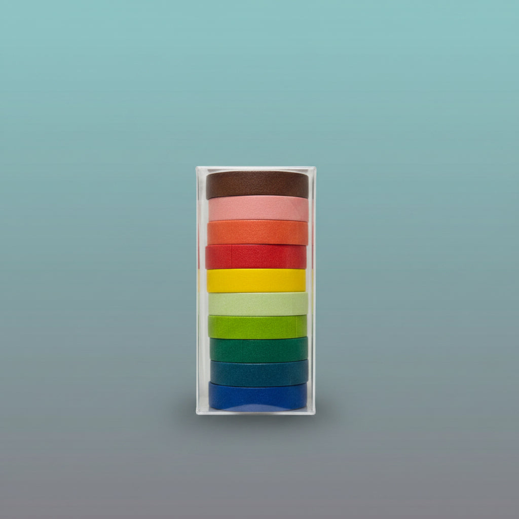 Paper Tape Small Solid Colour by Gifthubmart