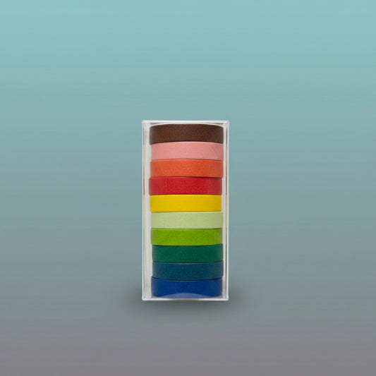 Paper Tape Small Solid Colour by Gifthubmart