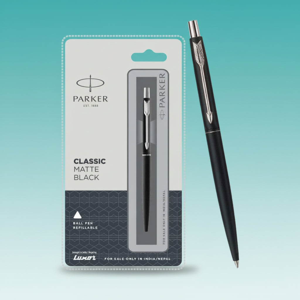 Parker Classic Matte Black CT Ball Pen by Gifthubmart