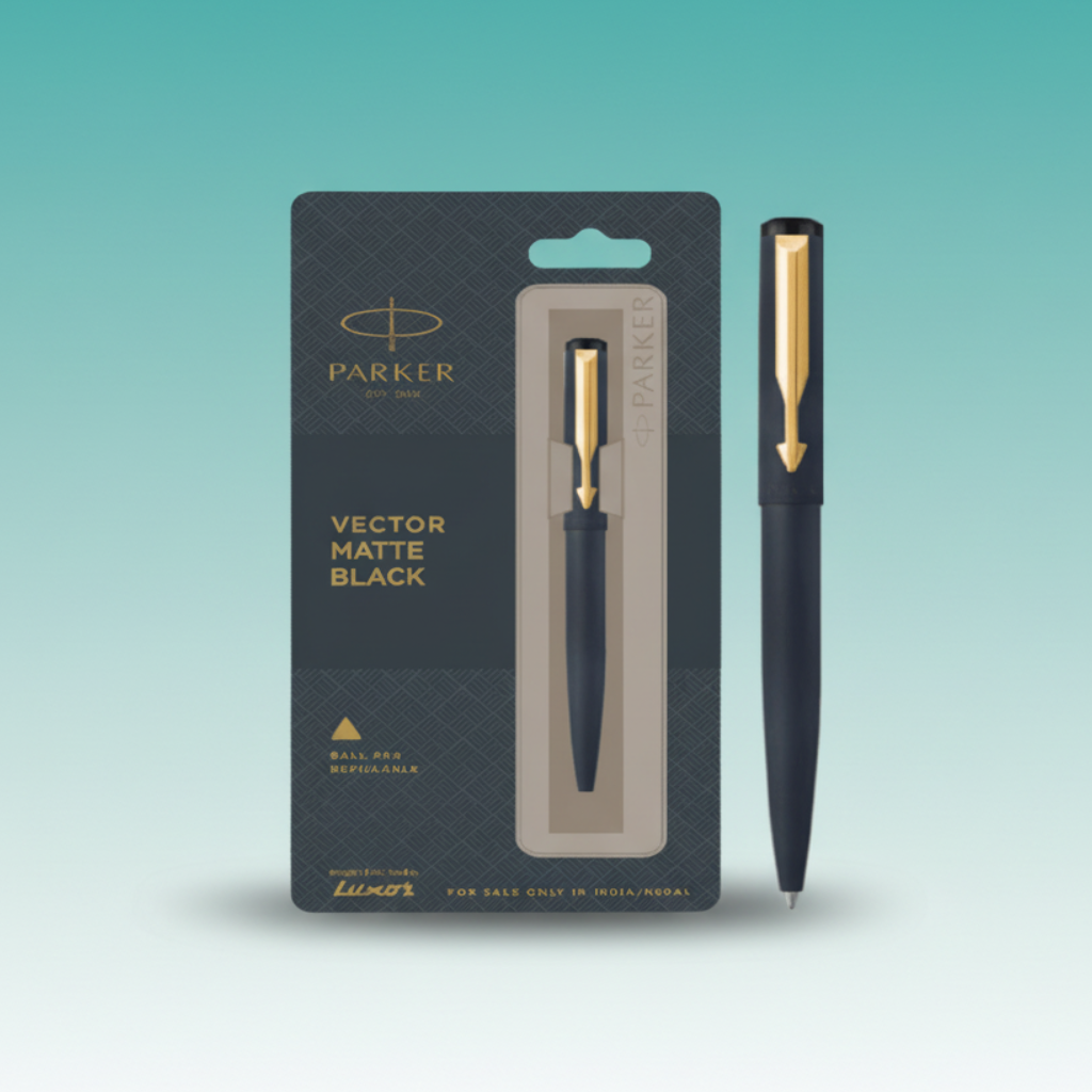 Parker Fountain Pen Vector Matte Black by Gifthubmart