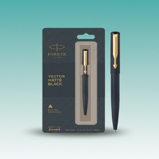 Parker Fountain Pen Vector Matte Black by Gifthubmart