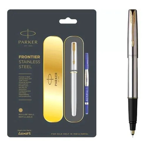 Parker Frontier SS Gold Trim Roller BP