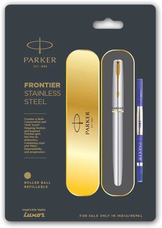 Parker Frontier SS Gold Trim Roller BP