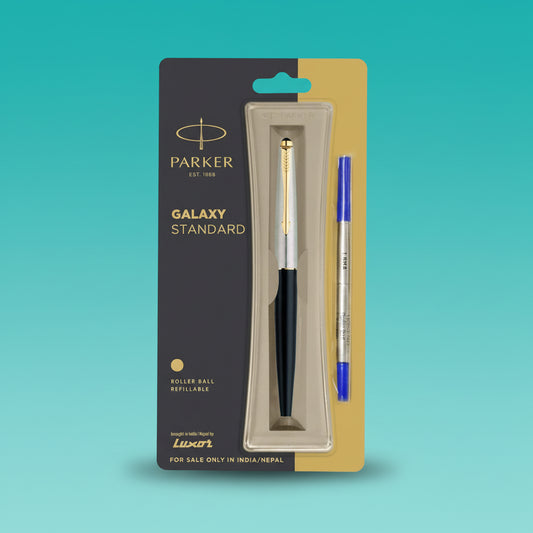 Parker Galaxy Standard Gold Trim Roller BP by Gifthubmart
